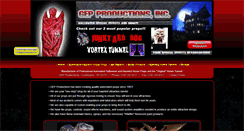 Desktop Screenshot of gepproductions.com